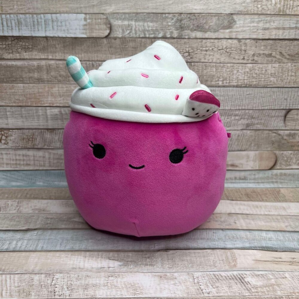 Squishmallows Nicota The Dragonfruit Smoothie 8" Soft Stuffed Animal Plush